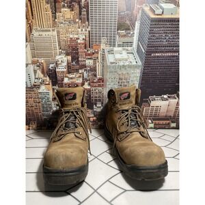 Red Wing Lace Up Boots Size 12 D ASTM F2413–11 Steel Toe